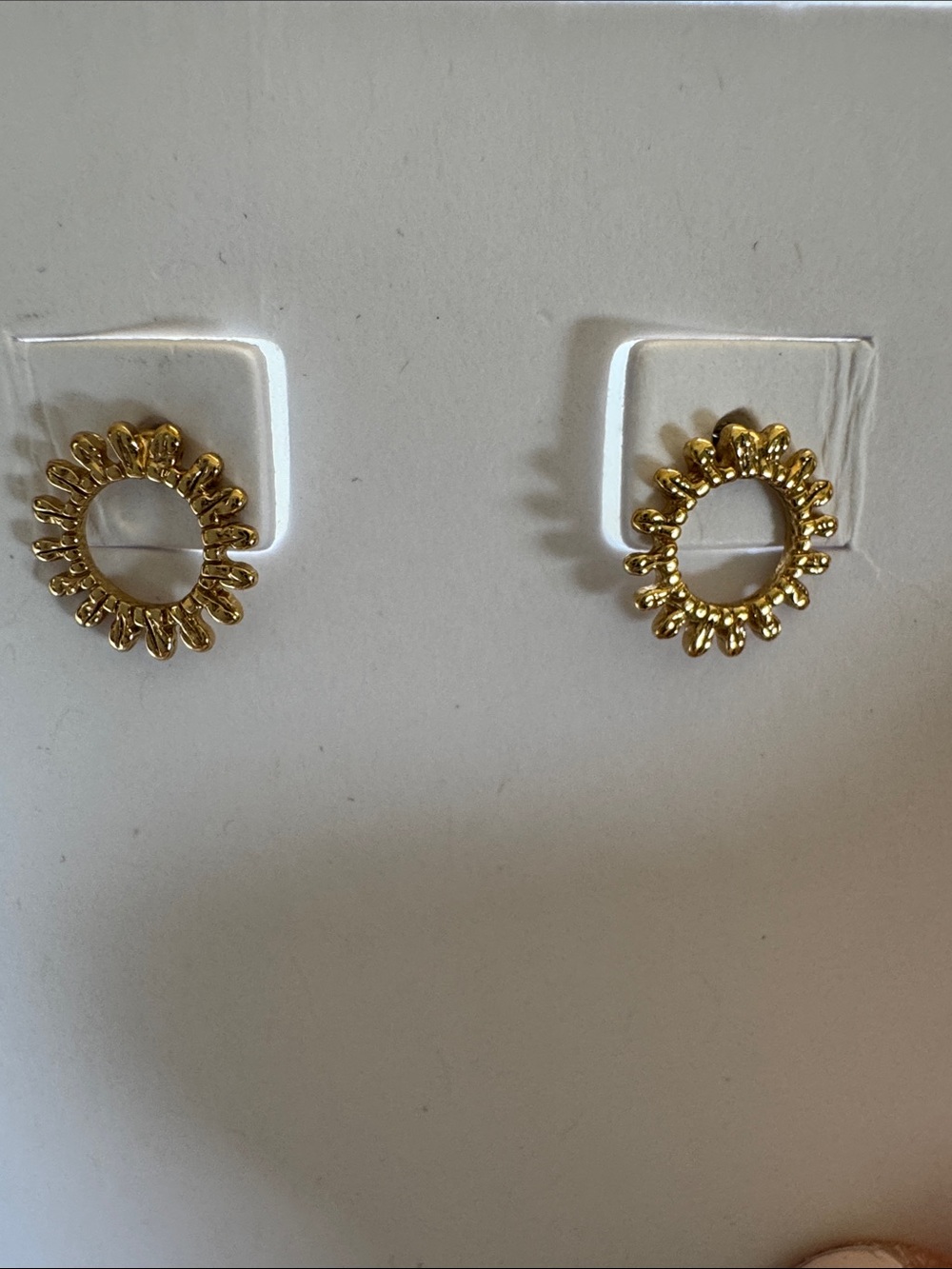 & Other Stories Gold Tone Studs